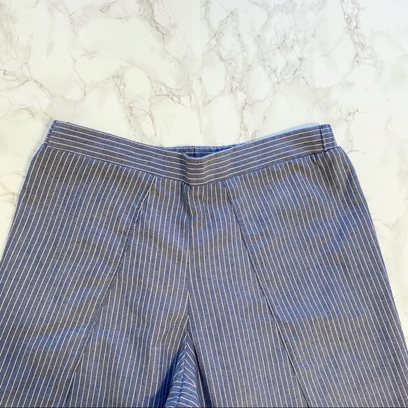 Anthropologie DREW Whitney Pant Striped Blue Small - Picture 3 of 11